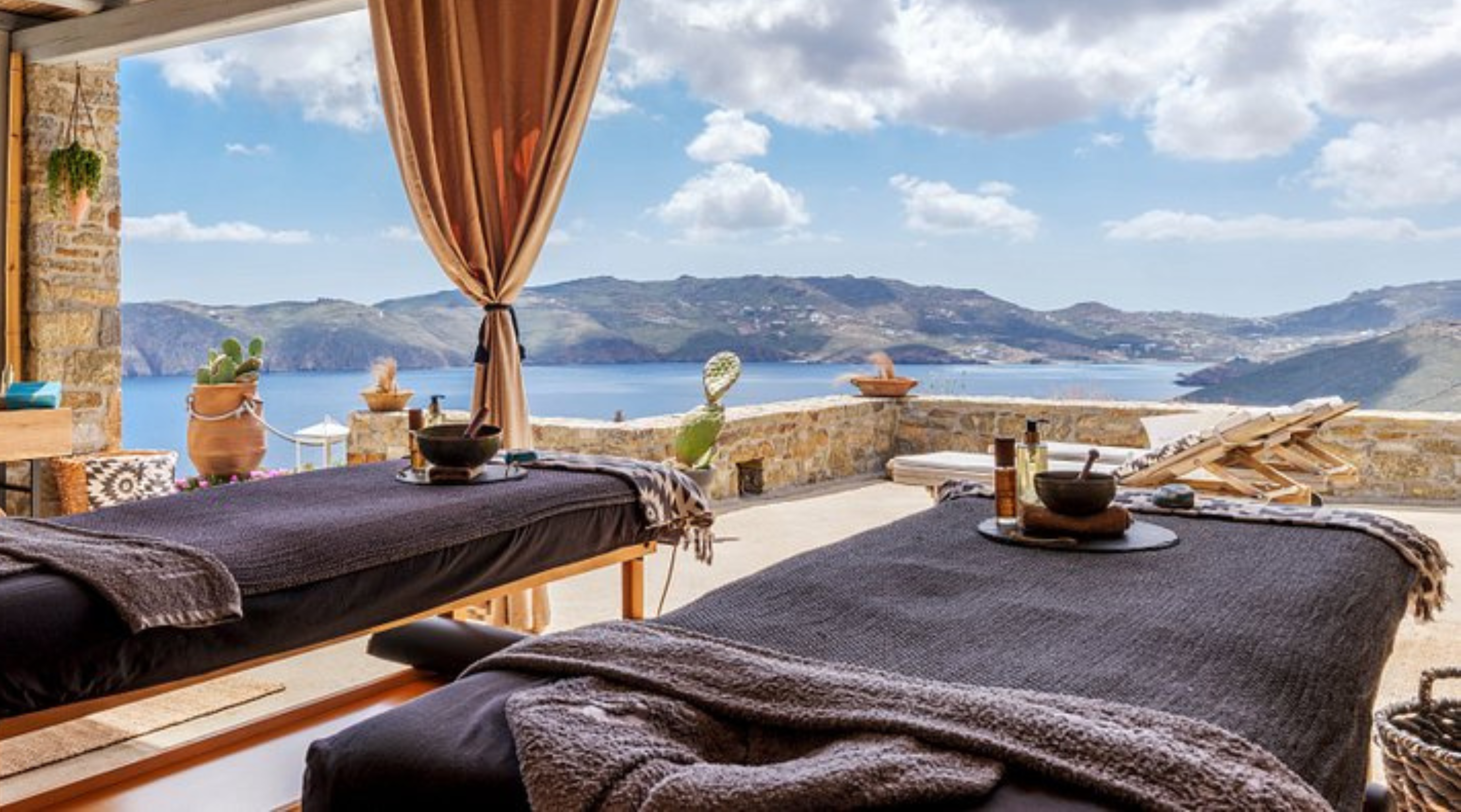 Luxury in-villa massage services in Mykonos – unwind with professional treatments, serene ambiance, and personalized wellness experiences in the comfort of your villa.